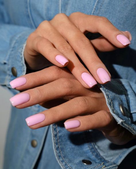 Kutek Disney, Milky Nails, Nail Color Trends, Colorful Nails, Casual Nails, Pink Nail Polish, Pink Nail, Classy Nails, Chic Nails