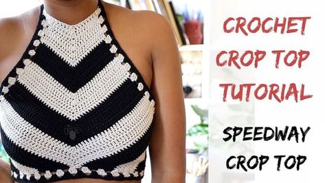 Crop Top Pattern, Crochet Summer Tops, Pattern Tutorial, Crochet Crop Top, Summer Crochet, Learn To Crochet, Suit Fashion, Crochet Cardigan, Top Pattern