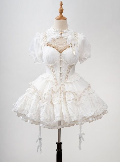 New Release: 【-The Happy Waltz-】 Lolita Jumper Dress Set

◆ Shopping Link >>> https://lolitawardrobe.com/the-happy-waltz-lolita-jumper-dress-set_p7498.html Short Sleeve Bolero, White Gothic, Happy Clothes, Frilly Dresses, Clothing Design Sketches, Really Cute Outfits, Dress Set, New Release, Waltz