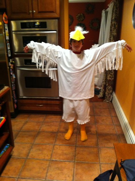 Seagull Pelican Costume Diy, Seagull Costume, Seagull Costume Diy, Nemo Seagulls, Seagull Pattern Sewing, Finding Nemo Costume, Nemo Costume, The Giant Peach, Inhaling Seagull Meme