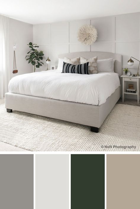 10 Creative Gray Color Combinations and Photos | Shutterfly Gray Wall Color Scheme, Bedroom Color Schemes Grey, Grey Colour Scheme Bedroom, Grey Bedroom Colors, Blue Bedroom Colors, Light Gray Bedroom, Wall Color Schemes, Design Ložnic, Wall Color Combination