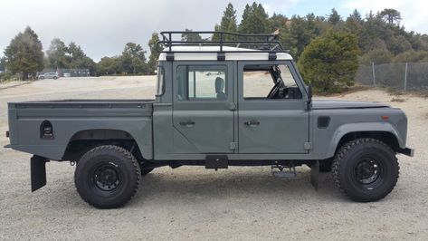 1992 Land Rover Defender 130 Double Cab High Capacity pickup, 200TDi RHD | Expedition Portal Land Rover 130, Land Rover Defender Pickup, Defender Td5, Land Rover Defender 130, Defender 130, Expedition Portal, Armored Truck, Baskets Nike, All-terrain Vehicles