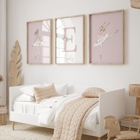 Transform your little one’s space with our enchanting Ballerina Wall Art set! 🎀✨ Add elegance to any nursery or bedroom with three delightful prints featuring graceful ballerinas. Personalize each print with your child’s name for a special touch! Choose from various skin and hair colors to match your decor perfectly. Inspire dreams of twirls and pirouettes! #BallerinaArt #NurseryDecor #GirlsRoom #WallArt #BalletInspiration #KidsDecor #HomeDecor #GirlsBedroom #BallerinaPrints #PersonalizedArt Ballerina Bedroom Aesthetic, Girls Ballerina Bedroom, Ballerina Bedroom, Ballerina Room, Ballerina Nursery, Ballerina Wall Art, Toddler Bedroom, Toddler Bedrooms, Girl Beds