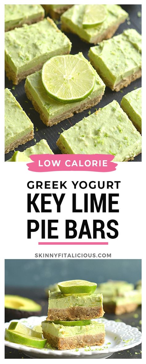 Low Cal Key Lime Pie, Greek Yogurt Key Lime Pie, Healthy Key Lime Pie Recipe Greek Yogurt No Bake, Key Lime Pie Yogurt Recipe, High Protein Key Lime Pie, Low Calorie Key Lime Pie, Healthy Key Lime Pie Recipe Greek Yogurt, Low Calorie Key Lime Desserts, Healthy Key Lime Cheesecake