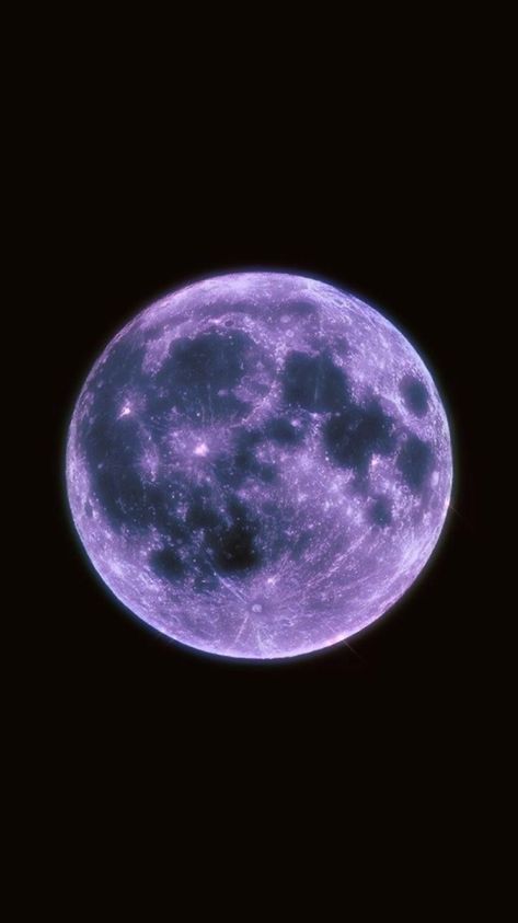 Lavender Moon Aesthetic, Purple Moon Wallpaper Iphone, Purple Moon Aesthetic, Purple Moon Wallpaper, Purple Wallpaper Hd, Iphone Wallpaper Moon, Galaxy Flowers, Lavender Moon, Purple Aesthetic Background