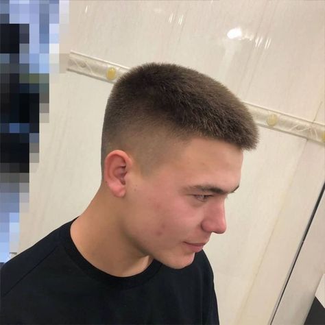 Very Short Mens Haircut, Crewcut Haircut Men, Mens Crew Cut, Crew Cut Men, Crew Cut Hair, Very Short Hair Men, Crew Cut Haircut, Boys Haircut Styles, Men Fade Haircut Short