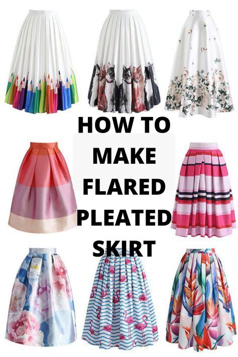 Pleated Skirt Patterns Sewing, Midi Skirt Sewing, Midi Skirt Sewing Pattern, Pleated Skirt Pattern, Art Skirt, Led Dress, Outfit Shop, Fashion Buyer, Printed Midi Skirt