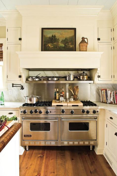 Viking Stove, Kitchen Hoods, Kitchen Stove, February 1, Range Hood, Kitchen Stuff, Beautiful Kitchens, My New Room, Dream Kitchen