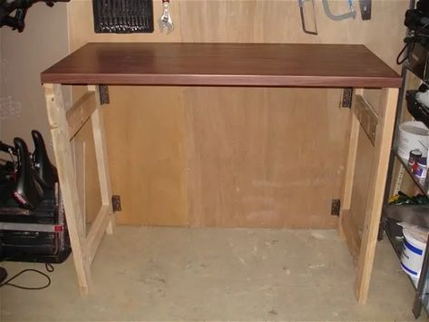 12 Smart DIY Folding Workbench Plans for Space-Saving Solutions Folding Workbench Plans, Foldable Workbench, Diy Ladder Shelf, 2x4 Bench, Workbench Plan, Portable Workbench, Workbench Designs, Folding Workbench, Workbench Plans Diy