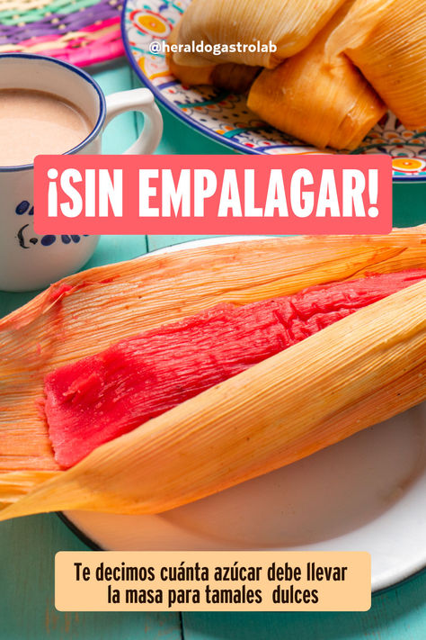 Una de esas cosas no contadas es el secreto de la masa dulce para hacer precisamente los tradicionales tamales de dulce 🥰