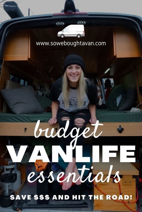 Vanlife Must Haves, Vanlife Organization, Vanlife Essentials, Van Life Essentials, Diy Van Conversions, Life Essentials, Outdoor Adventure Gear, Bank Check, Life On A Budget