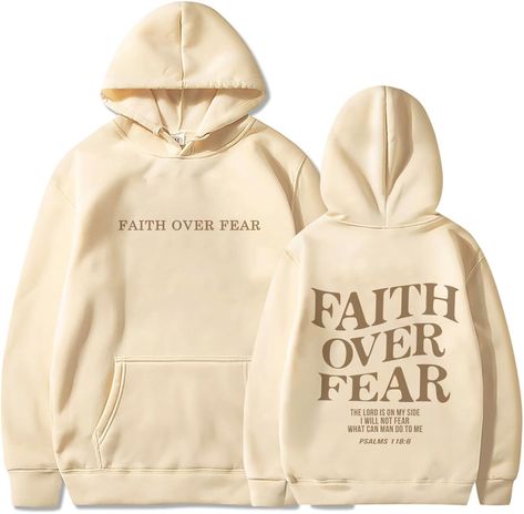 blucagand Faith Over Fear Hoodie Trendy Christian Crewneck Aesthetic Jesus Loves You Sweatshirt Pullover : Amazon.co.uk: Fashion Jesus Loves You, Jesus Loves, Hooded Sweatshirt, Fall Winter, Jesus, Sweatshirts, Long Sleeve