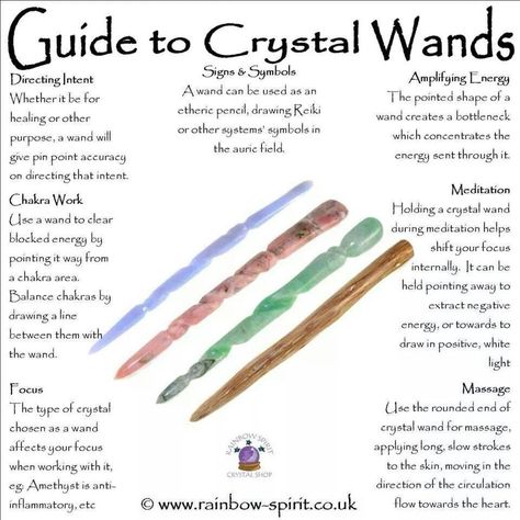 Visit the post for more. Crystal Wands, Woo Woo, Crystal Guide, Witchcraft For Beginners, Spiritual Crystals, Crystal Therapy, Crystal Healing Stones, Crystal Magic, Crystal Wand