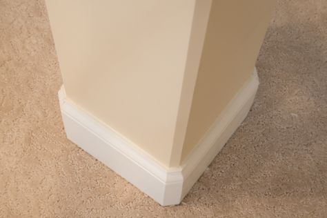 Trim-Tex 350 Chamfer produces a crisp look with great shadows on any edge Trim Tex, Drywall Corners, House Finishes, Transitional House, Peacocks, Drywall, Fixer Upper, Beach House Decor, Joinery