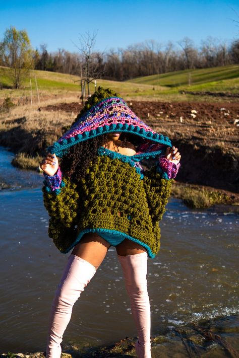 Oversized Crochet Hoodie Hoodie Crochet, 2024 Crochet, Crochet Hoodie, Diy Wardrobe, Valentines Crochet, Crochet Clothing And Accessories, Sugar Land, Crochet Clothing, Crochet Fashion Patterns