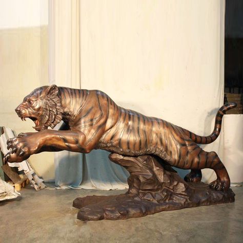 Bronze Tiger, Tiger Statue, Tiger Wood, Tiger Painting, Durga Images, Navratri Images, Tiger Design, Relief Sculpture, Tiger Art