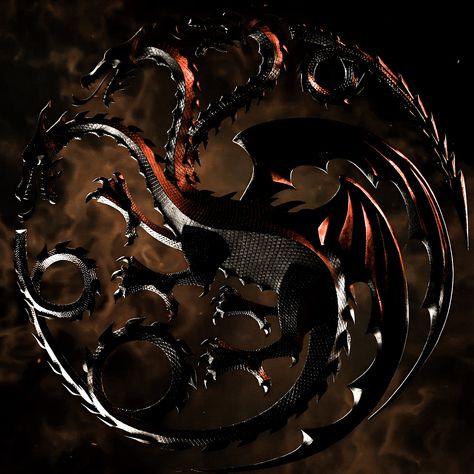 Green Aesthetic House, Rheagar Targaryen, House Targaryen Sigil, Tato Naruto, Targaryen Sigil, Daena Targaryen, Aegon Targaryen, Dragon Icon, Dragon Names