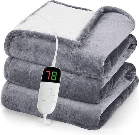 This Heated Blanket has a nice clickable coupon! Get ready for the chill of fall coming! 🛌Paid Link in the Bio #AmazonDeals #AmazonSavings #DealsOfTheDay #ShopSmart #AmazonDiscounts #BargainHunter #ShopAndSave#DealAlert #AmazonFinds #HappilyWhateverYouAreAfter #heatedblanket #comfyandcozy Electric Throw Blanket, Heating Blanket, Tiny Room, Blankets For Winter, Heated Throw, Floor Heating, Misty Grey, Body Smells, Heated Blanket