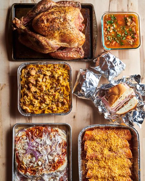 8 Best Big-Batch Meal Plans | The Kitchn Meals For Freezing, Batch Freezer Meals, Big Batch Meals, Turkey Vegetable Soup, Batch Meals, Turkey Enchiladas, Freezer Friendly Meals, Meal Prep Plans, Easy Freezer Meals