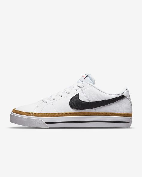 Nike Womens Court Legacy Shoes, Nike Shoes Women Court Legacy, Nike Cort Shoes, Nike Shoes Women Low Top, Womens Retro Nike Sneakers, Retro Tennis Shoes Outfit, Nike Women's Court Legacy Next Nature Shoes, 2022 Tennis Shoe Trends, Cute Womens Tennis Shoes