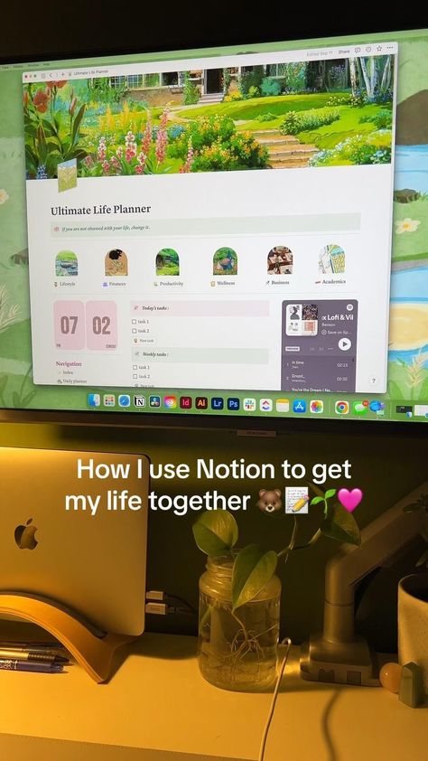 #Organisation #Life_Plan_Template #Aesthetic_Notion_Template #Notion_Life_Planner Life Plan Template, Aesthetic Notion Template, Notion Life Planner, Etsy Planner, Aesthetic Notion, Notion Dashboard, Planner Aesthetic, Mom Planner, Small Business Planner