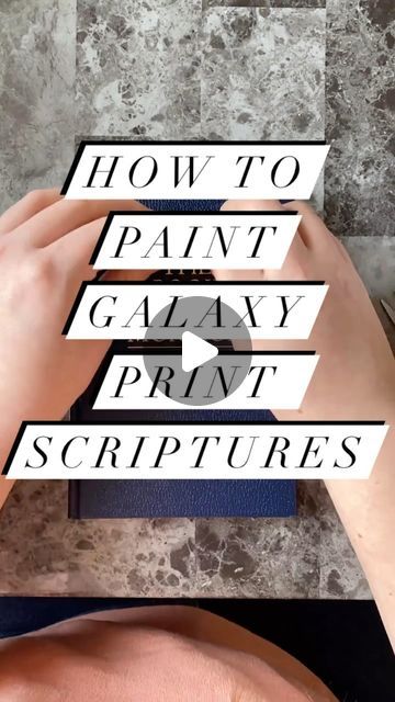 Painted Scriptures by Phoebe on Instagram: "my first how to video!! This one is an easy design for all ages that’s a ton of fun to paint. Hope you guys enjoy 🪐💫💜 Quick note on the stars- to get an even “starry” look, dip your toothbrush in white paint, then flick it with your finger for a splatter effect! Make sure to lay down some newspaper, because this step can get messy. #generalconference #paintedbookofmormon #thebookofmormon #lds #ldsart #ldsartist #ldschurch #mormon #thechurchofjesuschristoflatterdaysaints #churchofjesuschristoflatterdaysaints #churchofjesuschrist #jesuschrist #christianart #calledtoserve #ldsmissionary #missionarymom #bookofmormon #bookofmormonstudy #comefollowme" Painted Scriptures Book Of Mormon, Painting Book Of Mormon Cover Easy, Book Of Mormon Painted Cover Ideas, Painting Book Of Mormon Cover, Book Of Mormon Painting, Painted Scriptures, Book Of Mormon Painted Cover, Painted Book Of Mormon, Lds Youth Activities