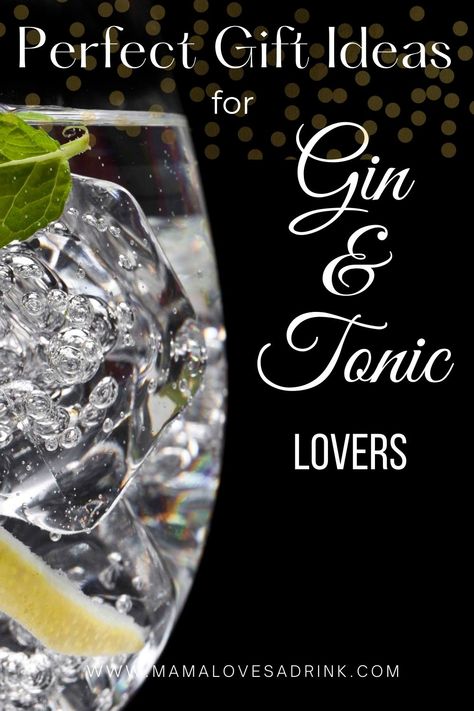 Looking for a gift idea for a frien who loved gin and tonic? Find the perfect G&T present from these gifts ideas for lovers of Gin and Tonic Gin And Tonic Gifts, Gin Gifts, Drink Gift, Gin Tonic, Beer Lovers, Gin And Tonic, Best Christmas Gifts, A Drink, Mocktails