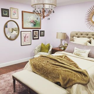 Inspired Lilac SW 6820 - Sherwin-Williams Potentially Purple, Purple Paint Color, Wall Styling, Fixer Upper Living Room, Living Room Hacks, Purple Paint Colors, Decoration Pictures, Room Wall Colors, Warm Interior