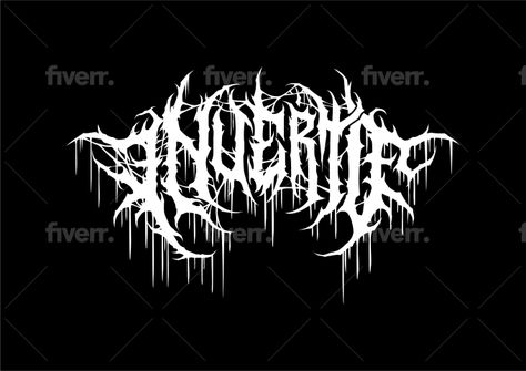 Heavy Metal Font, Black Metal Font, Metal Typography, Metal Logo Design, Metal Band Logos, Metal Font, Metal Tattoo, Extreme Metal, Font Logo