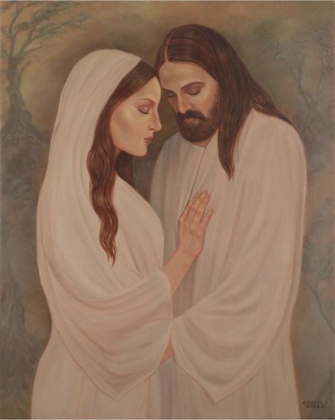 Mary Magdalene And Jesus, Jesus Smiling, Hebrew Poster, Wild Women Sisterhood, Catholic Wallpaper, Jesus And Mary, Mystery School, Maria Magdalena, Wise Girl