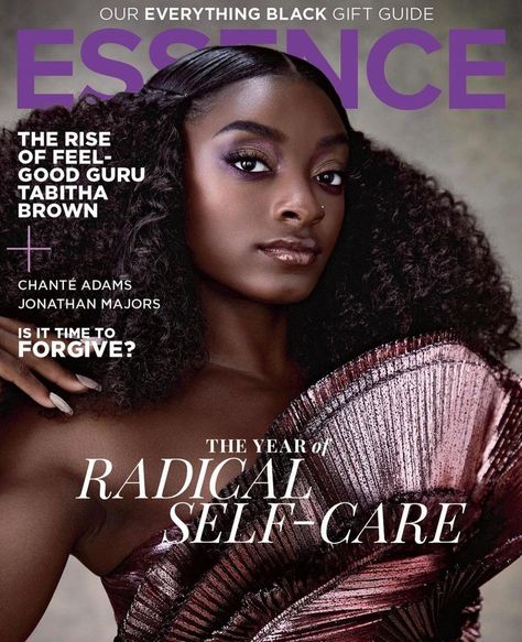 Simone Biles on Instagram: “ESSENCE photographer @chriseanrose stylist @jasonrembert w/ @ww.ilt makeup @jessicasmalls hair @weezydidit nails @thegoatofnailsss” Hannah Jones, Essence Magazine, Fun Photoshoot, Simone Biles, Beauty Magazine, African American Women, Black Gift, Harper's Bazaar, Digital Magazine