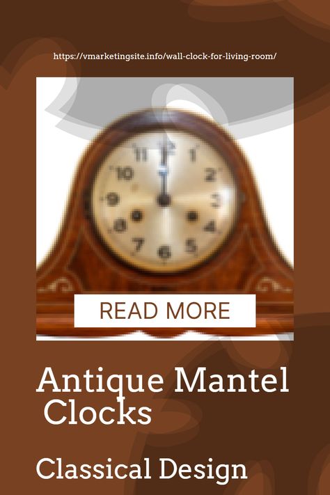 Antique Mantel Clocks: Your Latest Guide 
When choosing an antique mantel clock, it is crucial to consider the style of your home décor. For instance, the clock should complement the other furniture in the room. so that it matches perfectly If you have a more traditional décor, an antique mantel clock with a more classical design would be a good choice. 
READ MORE>> Wrought Iron Scrollwork, Antique Mantel Clocks, Antique Mantel, Fireplace Shelves, Classic Clocks, Mantel Clocks, Classical Design, Mantle Clock, Antique Clocks