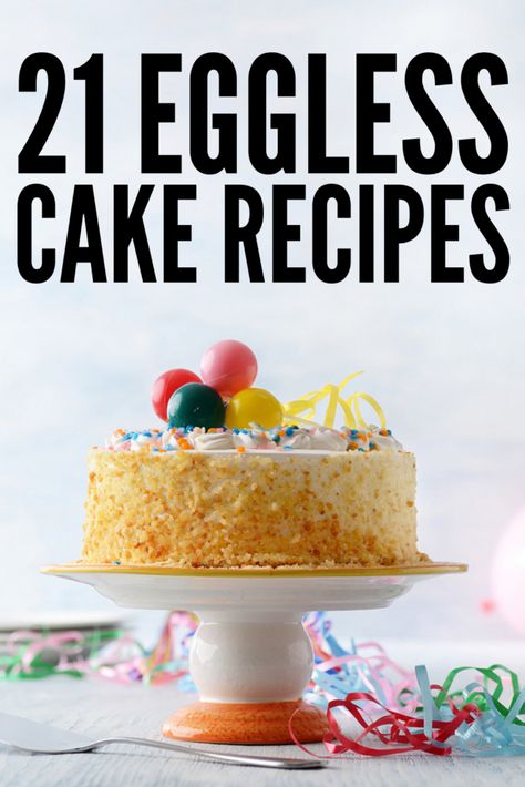 Eggless Cake Recipes, Cherry And Almond Cake, Egg Free Cakes, Egg Free Baking, Eggless Cake Recipe, Eggless Desserts, Eggless Recipes, Eggless Baking, Vegan Cake Recipes