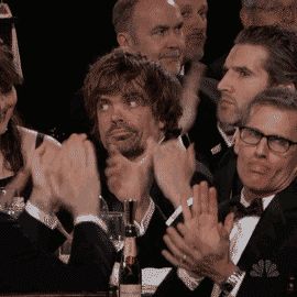 Discover & share this Game Of Thrones GIF with everyone you know. GIPHY is how you search, share, discover, and create GIFs. Tyrion Lannister Gif, Applause Gif, Clapping Gif, Circle Jerks, Reaction Gif, Whatsapp Sticker, Are You Not Entertained, Bill Maher, Peter Dinklage