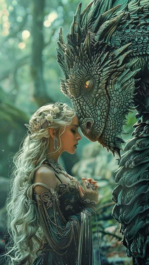 Dragon Rider Female, Dragon Woman Art, Dragon And Woman, Love Dragon, Dragon Anime, Queen Of Dragons, Mythical Creatures Fantasy, Dragon Artwork Fantasy, Fairy Dragon