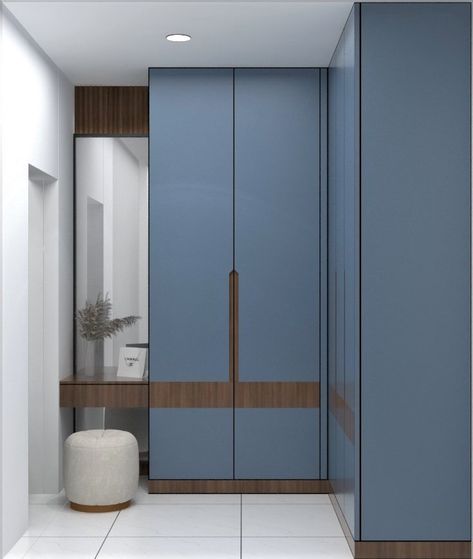 White Colour Wardrobe Design, Wardrobe Shutters Design Modern, Latest Mica Designs For Wardrobe, Walldrop Colour Design, Bedroom Interior Paint, Wardrobe Colour Combination, Sliding Wardrobe Design Bedroom, Bedroom Cupboard Designs Colour, Wardrobe Elevation