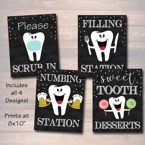 Billowy Dental Hygienist Quotes #teethwhiteningbx #DentalHygienistOutfit Retirement Party Signs, Dental Hygiene Graduation, Retirement Party Sign, Dental Graduation, Dental School Graduation, Graduation Party Signs, Goodbye Party, Chalkboard Printables, Emergency Dentist