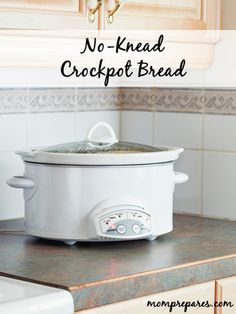 No-Knead Crockpot Breadhttp://www.momprepares.com/2013/04/15/no-knead-bread-recipe-for-the-crockpot/16108 Slow Cooker Breakfast Recipes, Crockpot Bread, Crock Pot Bread, Slow Cooker Bread, Basic Cooking, Delicious Slow Cooker Recipes, Slow Cooker Breakfast, Knead Bread Recipe, Slow Cooker Roast