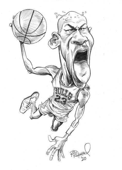 Richmond Illustration Inc. Tom Richmond, Michael Jordan Art, Hipster Drawings, Caricature Art, Caricature Sketch, Cartoon Character Tattoos, Caricature Artist, Celebrity Caricatures, Drawing Faces