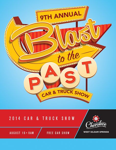 Blast To The Past Event Artwork Road Sign Poster, Playful Typography Design, Blast To The Past, Retro Signage, Photoshop Text Effects, Fashion Banner, Photoshop Text, Vintage Neon Signs, Game Logo Design