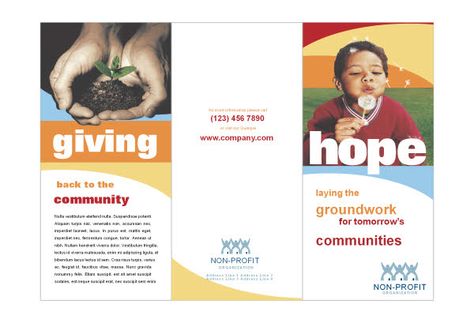 Brochure Design Samples, Company Brochure Design, Brochure Sample, Charity Poster, Rack Cards Design, Brochure Examples, Indesign Brochure Templates, Advertising Techniques, Elder Care