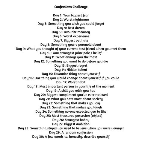 List Of Biggest Fears, Biggest Fears List, Fears List, Biggest Fears, 30 Day Challenge, What You Think, Thinking Of You, Quotes, Quick Saves