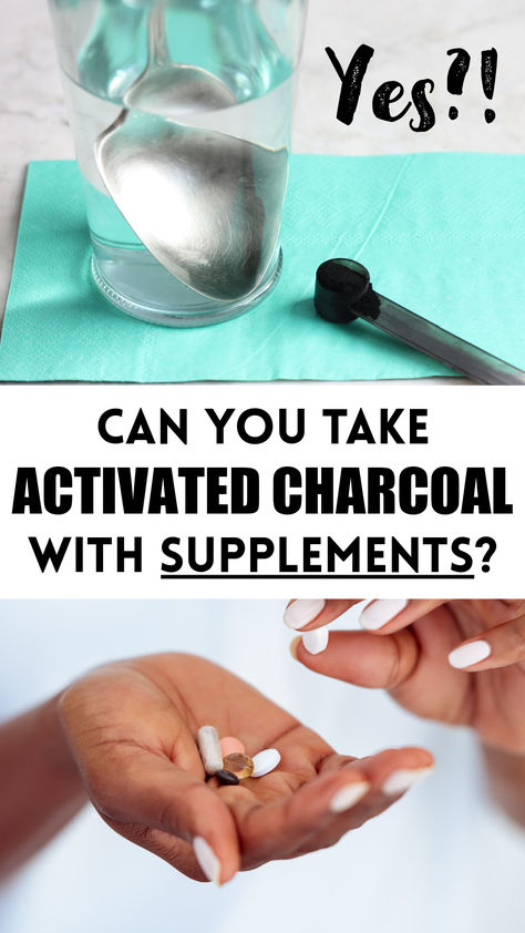 Can You Take Activated Charcoal with Supplements? In this article we'll look at the studies, + the surprising answer! || activated charcoal | hardwood charcoal | coconut shell charcoal | activated charcoal benefits | activated charcoal uses | activated charcoal for stomach bug | activated charcoal benefits stomach | what is activated charcoal | best activated charcoal | remedies | home remedies | how often can you take activated charcoal | activated charcoal supplements | activated charcoal food Activated Charcoal Benefits Stomach, Charcoal Pills Benefits, Charcoal For Stomach Bug, Activated Charcoal For Stomach Bug, Charcoal Supplement, What Is Activated Charcoal, Activated Charcoal Uses, Charcoal Benefits, Activated Charcoal Benefits