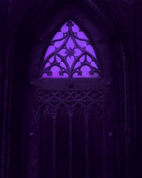 gothic architecture Purple Goth Aesthetic, Goth Aesthetic Wallpaper, Purple Monochrome, Purple Goth, Purple Gothic, Dark Purple Wallpaper, Violet Aesthetic, Dark Castle, Catty Noir