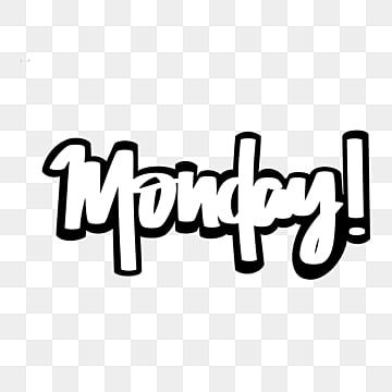 monday,typography,script,handlettering,fun,hand clipart,monday clipart Months Written In Different Fonts, Action Words Clipart Black And White, Monday Font Hand Lettering, Whit Monday Greetings, Typography Script, Hand Clipart, Clipart Images, Png Clipart, Png Image