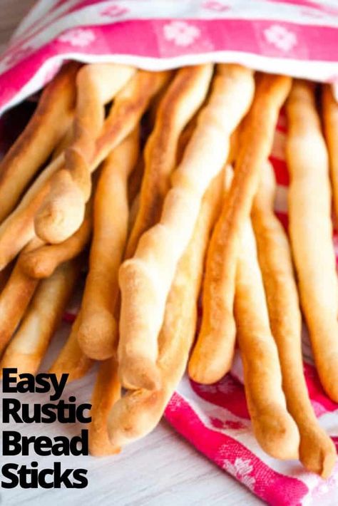 Love the GBBO? Make Rustic Grissini Breadsticks from bread week. These beautiful breadsticks are easy to make and even easier to eat. They add a crispy crunchy element to any meal or snack time. #grissini #grissinibreadsticks #stickbread #italianstickbread #breadsticks #grissinirecipe #easygrissinirecipe #easygrissini #gbbobakealong Crunchy Breadsticks Recipe, Grissini Recipe, Breadstick Recipe, Gbbo Recipes, Alaska Food, Italian Bread Sticks, Hard Bread, Beautiful Bread, Recipes With Naan Bread