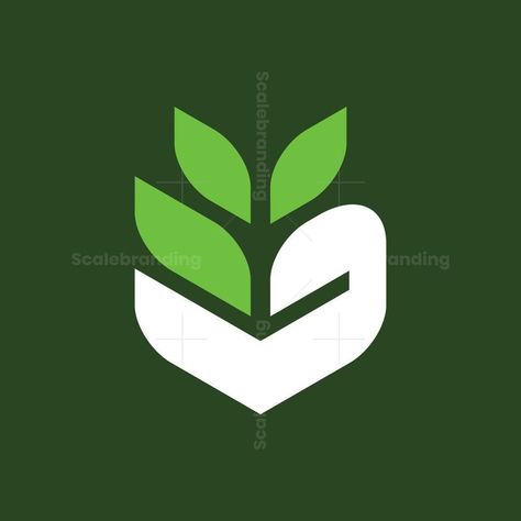 Hand-drawn plant logo for your sustainable business. Perfect for eco-friendly brands. plantlogo sustainablelogo . #Farm_Logo_Inspiration #Resturant_Logo #Plant_App #Landscaping_Logo Farm Logo Inspiration, Logo Real Madrid, Green Leaf Logo, Landscaping Logo, Plant Logo, Leaf Icon, Logo Design Inspiration Vintage, Agriculture Logo, Plant Logos