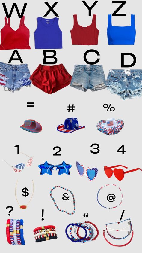 Who is ready for Fourth of July! Pick your outfit!🇺🇸🪩🤍 #vibes #fourthofjulyinspo Four Of July Outfits For Women, Hot 4th Of July Outfit, Last Minute 4th Of July Outfit, 4th Of July Inspo Outfits, Fourth Of July Party Outfit, Fourth Of July Outfits Preppy, July 4th Fits, Fourth Of July Clothes, 4th Of July Pool Party Outfit