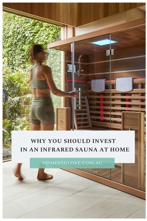 We spoke to two leaders in the infrared sauna space to shed some light on how and why the wellness treatment has become so popular. Home Sauna Infrared, How To Build Your Own Infrared Sauna, Clear Light Infrared Sauna, Custom Built Infrared Sauna, Small Home Gym With Sauna, Indoor Sauna Ideas Home, Home Sauna Ideas, Home Gym With Sauna, In Home Sauna