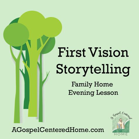 First Vision Storytelling FHE Lesson Story Of Joseph, Family Games Indoor, Family Home Evening Lessons, Fhe Lessons, Water Games For Kids, Doctrine And Covenants, Joseph Smith, Felt Books, Family Home Evening